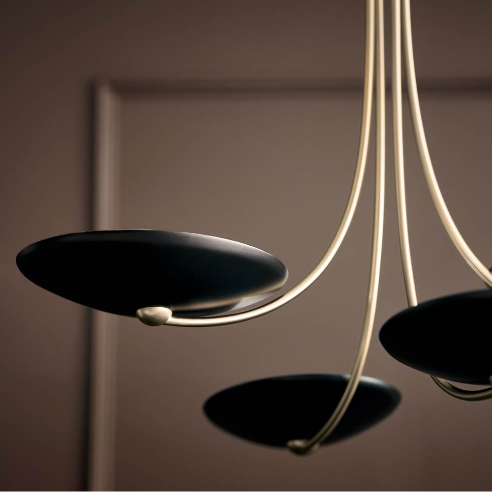 Kichler Lighting 52855CPZ Champagne Bronze Chandelier 4lt Image 5