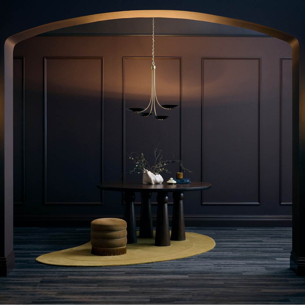 Kichler Lighting 52855CPZBK Champagne Bronze Chandelier 4lt Image 4