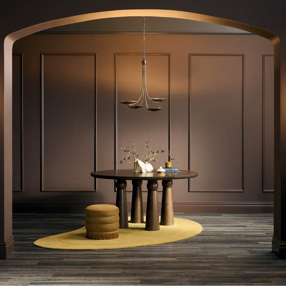Kichler Lighting 52855LBRLBZ  Chandelier 4lt Image 7