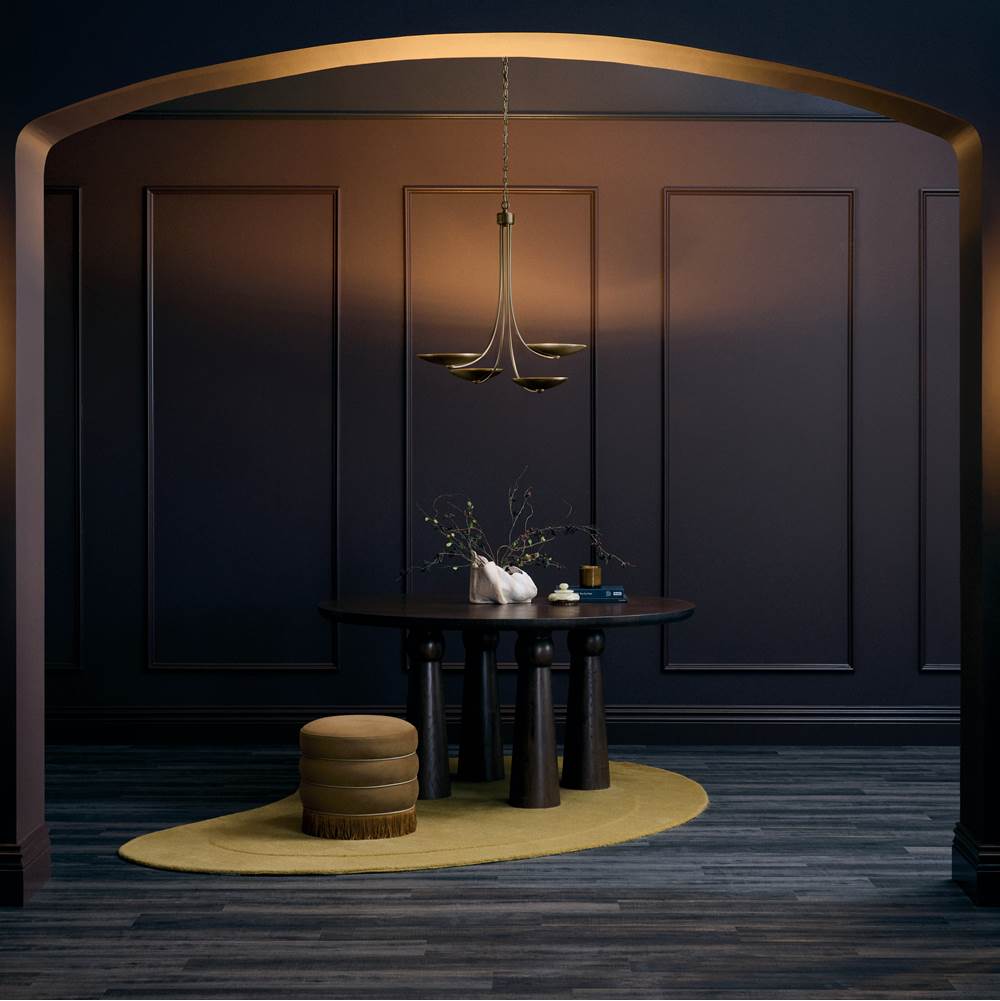Kichler Lighting 52855LBRLBZ  Chandelier 4lt Image 5