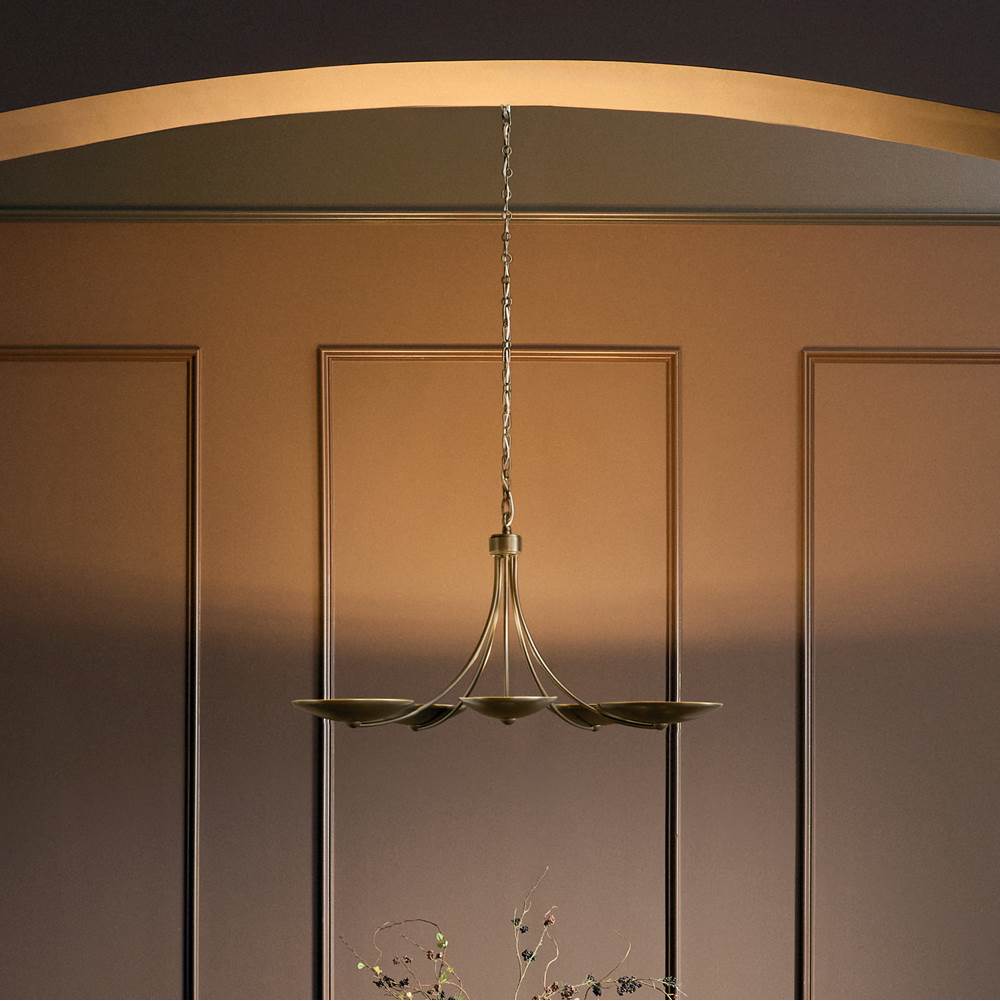Kichler Lighting 52856LBRLBZ  Chandelier 5lt Image 6