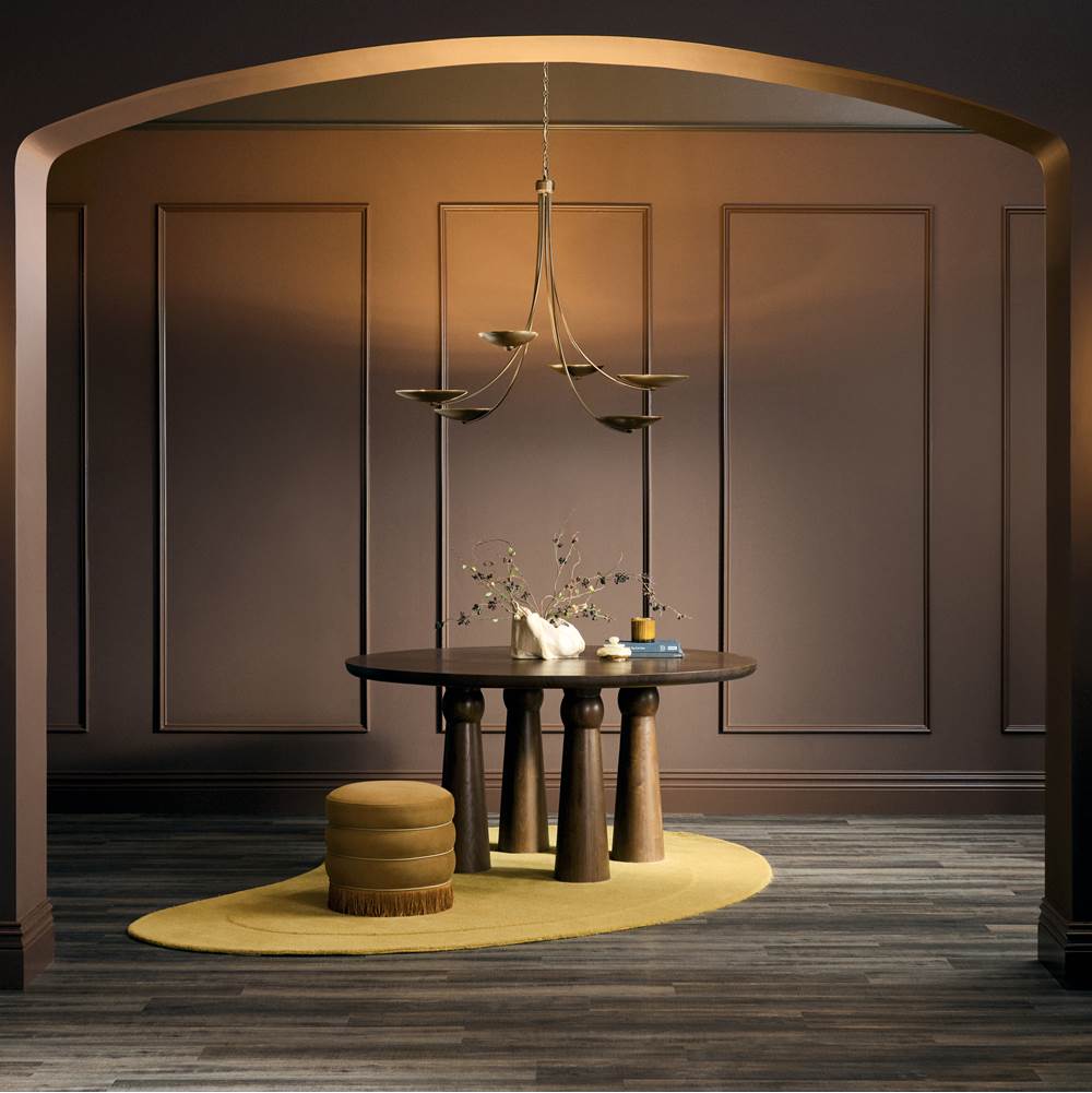 Kichler Lighting 52857LBRLBZ  Chandelier 6lt Image 7