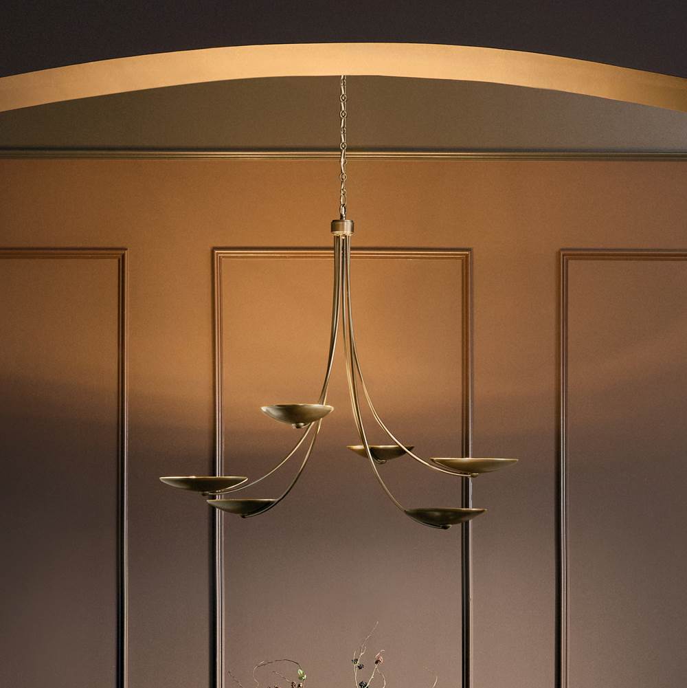 Kichler Lighting 52857LBRLBZ  Chandelier 6lt Image 6