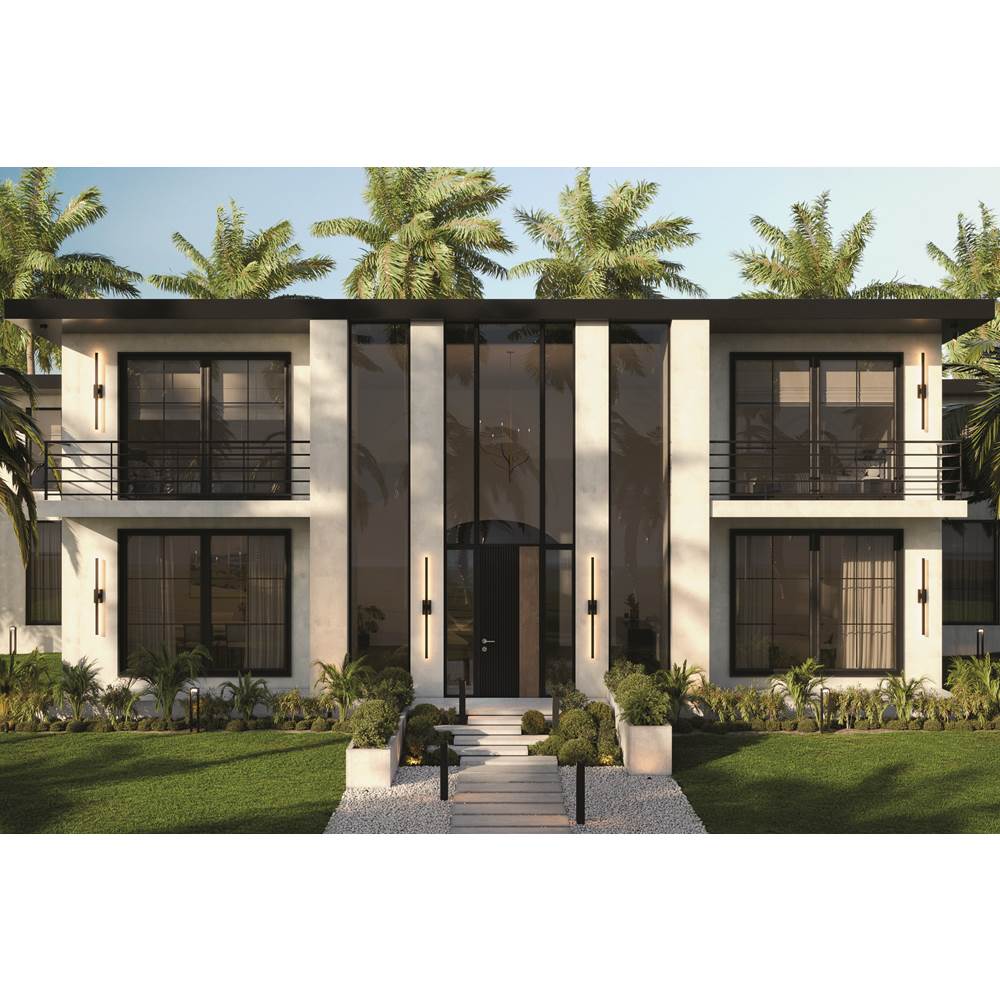 Kichler Lighting 59149BKTLED Textured Black Outdoor Wall Xl Image 2