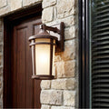 Kichler Lighting 49071BST Brown Stone Outdoor Wall 1lt Image 1