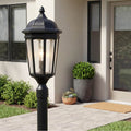 Kichler Lighting 9532BKT Textured Black Outdoor Post Mt 1lt Image 1
