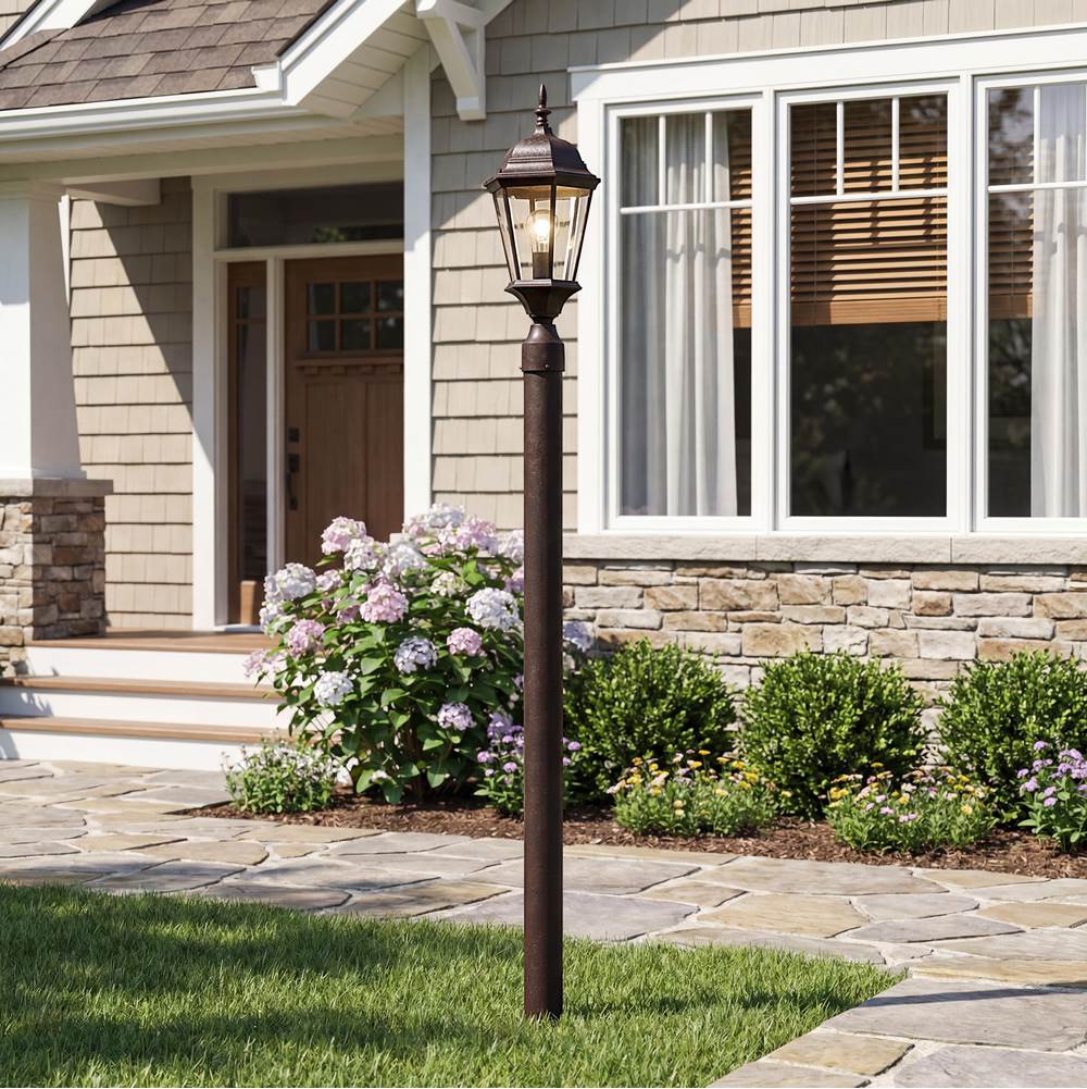 Kichler Lighting 9956TZ Tannery Bronze Outdoor Post Mt 1lt Image 5