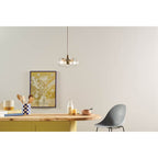 Kichler Lighting 52700CPZCLR Champagne Bronze Silvarious 16.5 Inch 3 Light Convertible Pendant With Clear Glass In Champagne Bronze Image 3