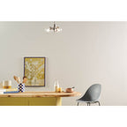 Kichler Lighting 52700PNCLR Polished Nickel Silvarious 16.5 Inch 3 Light Convertible Pendant With Clear Glass In Polished Nickel Image 5