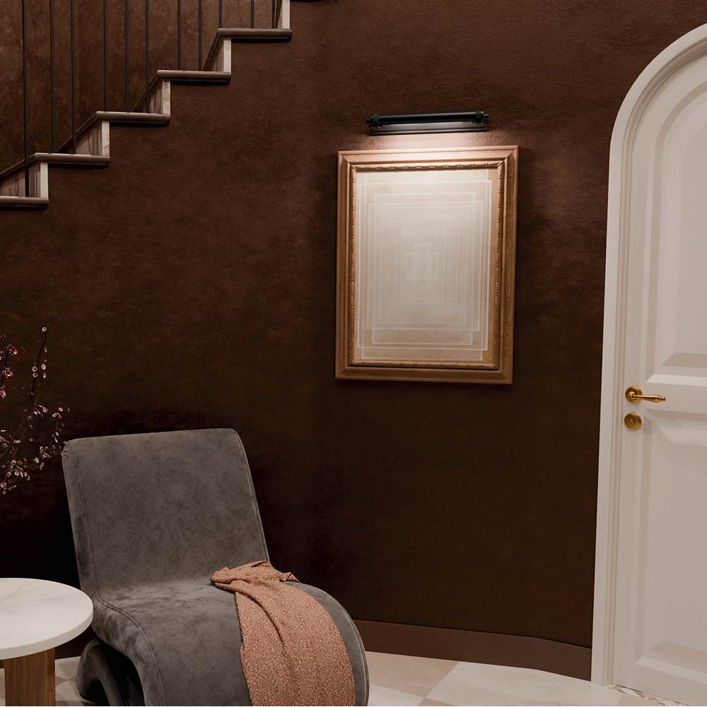 Kichler Lighting 52814BK Black Picture Light 2lt Image 3