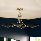 Kichler Lighting 52854CPZBK Champagne Bronze Chandelier/semi Flush 4lt Image 7