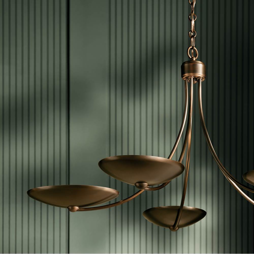 Kichler Lighting 52856LBRLBZ  Chandelier 5lt Image 8