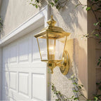 Kichler Lighting 9712PB Polished Brass Outdoor Wall 1lt Image 1