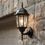 Kichler Lighting 9654BK Black Outdoor Wall 1lt Image 1