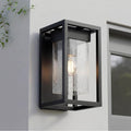 Kichler Lighting 59060BSL Black,Silver Outdoor Wall 1lt Image 1