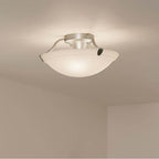 Kichler Lighting 3627NI Brushed Nickel Semi Flush 3lt Image 1