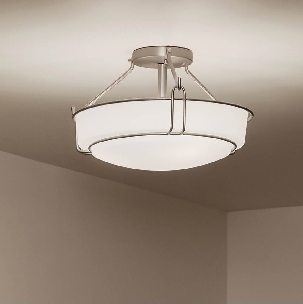 Kichler Lighting Alkire Semi Flush 3lt