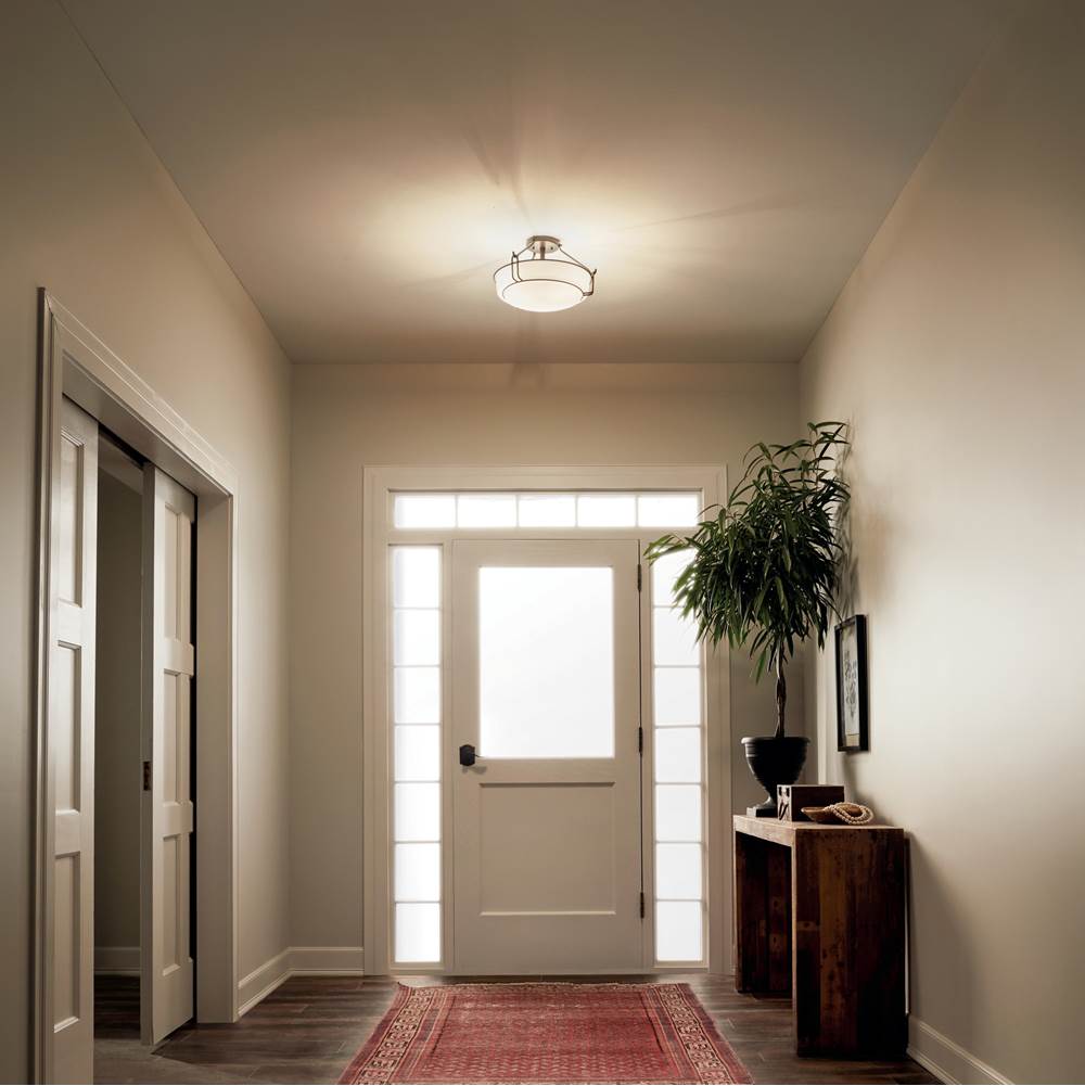 Kichler Lighting 44085OZ Olde Bronze Semi Flush 3lt Image 5