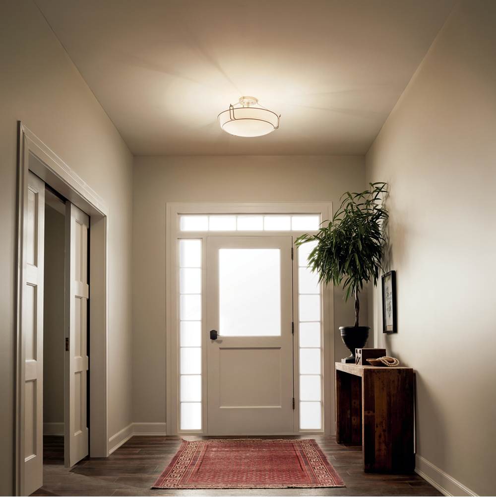 Kichler Lighting 44086NI Brushed Nickel Semi Flush 4lt Image 6