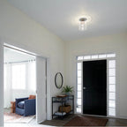Kichler Lighting 44033NI Brushed Nickel Semi Flush 1lt Image 5