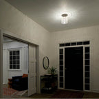 Kichler Lighting 44033NI Brushed Nickel Semi Flush 1lt Image 4