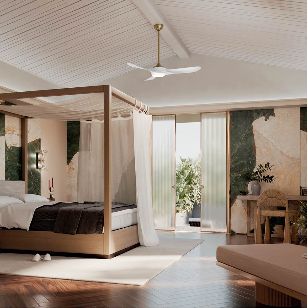 Kichler Lighting 310552CPZMWH Champagne Bronze 52 Inch Mylo Fan Image 1