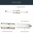 Kichler Lighting  Linear Bath 36in Led