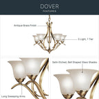 Kichler Lighting Dover Chandelier 5lt