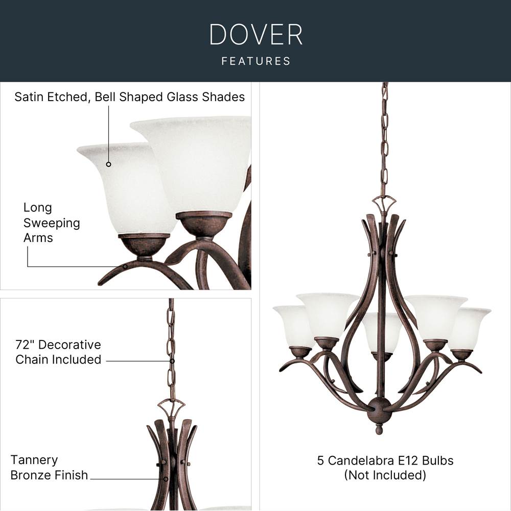 Kichler Lighting Dover Chandelier 5lt