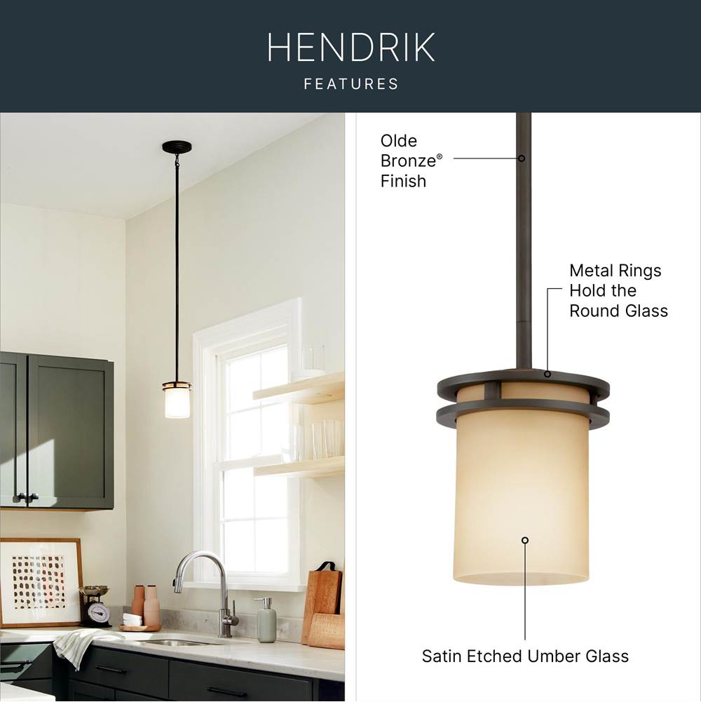 Kichler Lighting Hendrik Mini Pendant 1lt