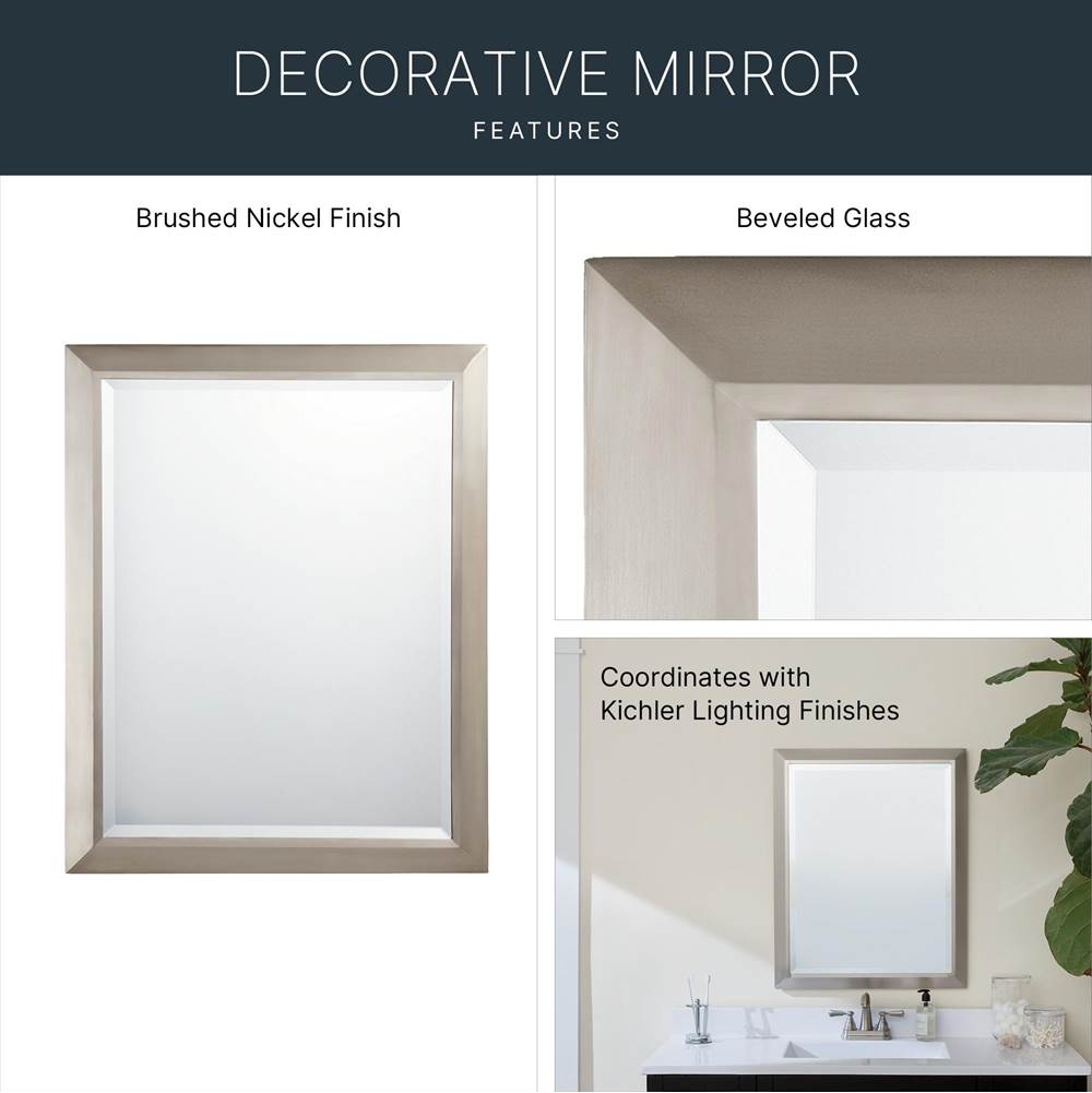 Kichler Lighting 41011NI Brushed Nickel Mirror Image 6