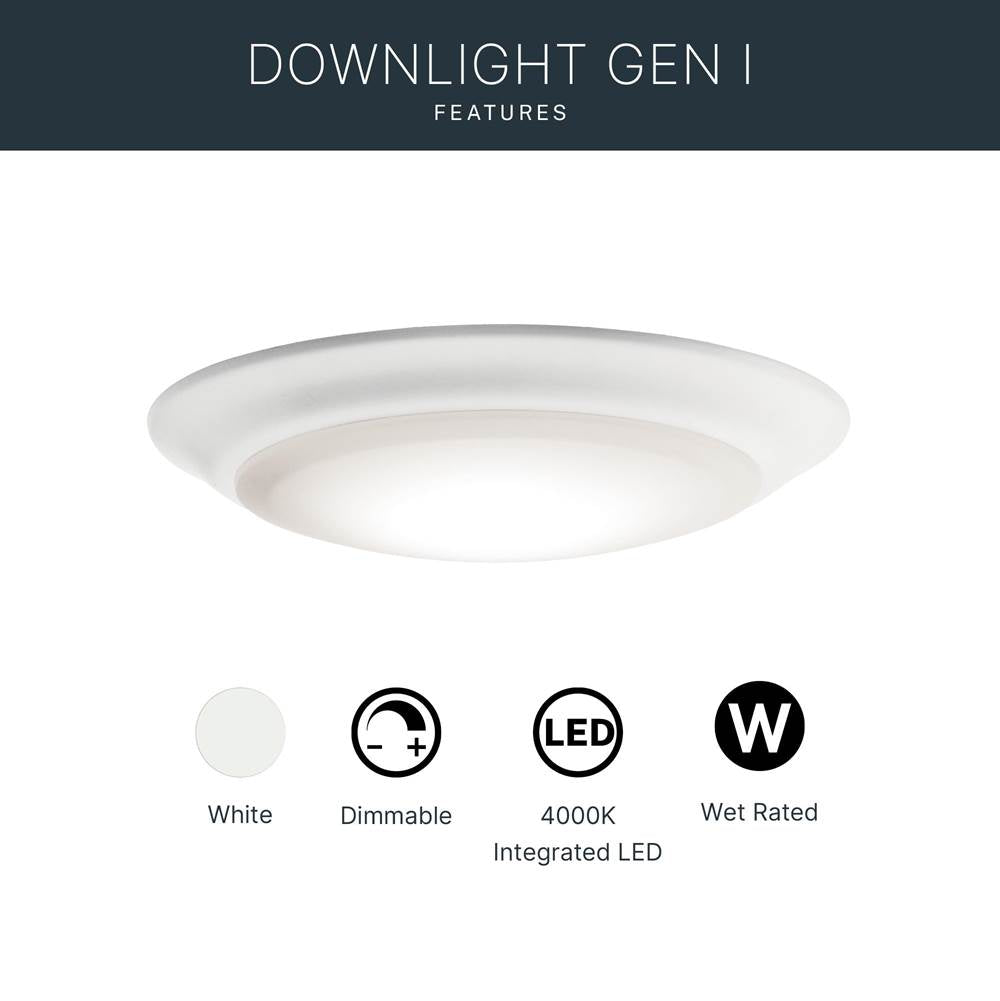 Kichler Lighting Downlight Gen I Downlight Led 4000k