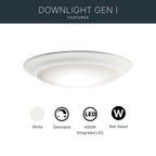 Kichler Lighting Downlight Gen I Downlight Led 4000k
