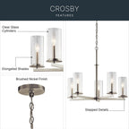 Kichler Lighting Crosby Chandelier 5lt