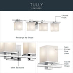 Kichler Lighting 45152CH Chrome Bath 4lt Image 7