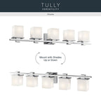Kichler Lighting 45193CH Chrome Bath 5lt Image 7