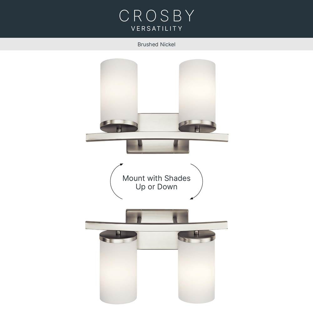 Kichler Lighting 45496NI Brushed Nickel Bath 2lt Image 8