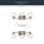 Kichler Lighting 45894NI Brushed Nickel Bath 3lt Image 7