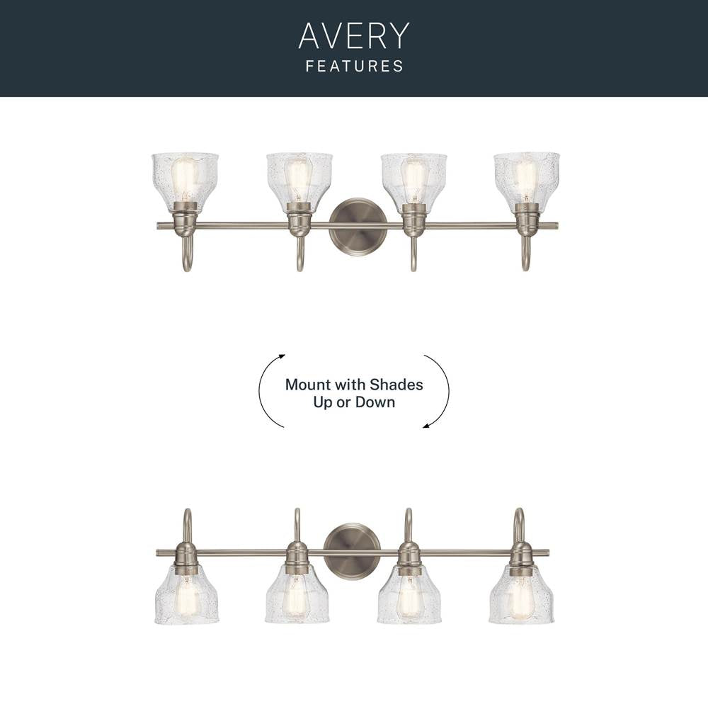 Kichler Lighting 45974NI Brushed Nickel Bath 4lt Image 6