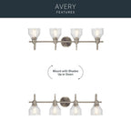 Kichler Lighting 45974NI Brushed Nickel Bath 4lt Image 6