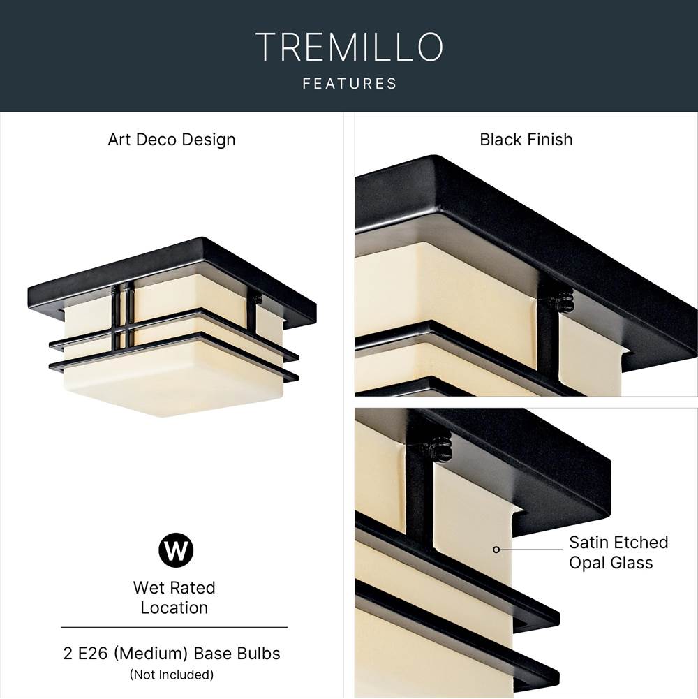 Kichler Lighting Tremillo Outdoor Ceiling 2lt