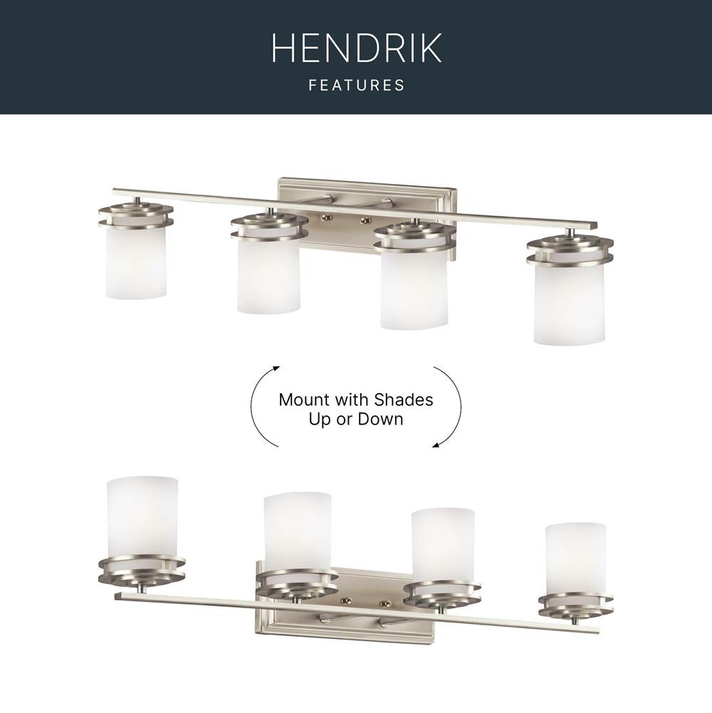Kichler Lighting 5079NI Brushed Nickel Bath 4lt Image 7