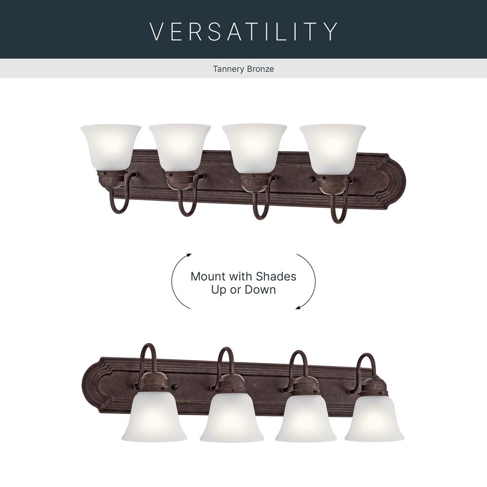 Kichler Lighting 5338TZS Tannery Bronze Bath 4lt Image 8