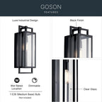 Kichler Lighting Goson Outdoor Wall 1lt