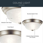 Kichler Lighting  Flush Mount 2lt