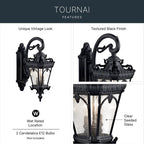 Kichler Lighting Tournai Outdoor Wall 2lt