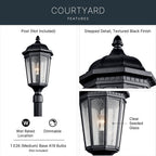 Kichler Lighting Courtyard Outdoor Post Mt 1lt