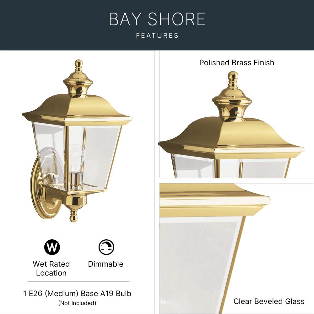 Kichler Lighting Bay Shore Outdoor Wall 1lt