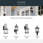 Kichler Lighting 9735BK Black Outdoor Wall 1lt Image 3