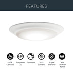 Kichler Lighting 43848WHLED30T White Downlight Led 3000k T24 Es Image 7